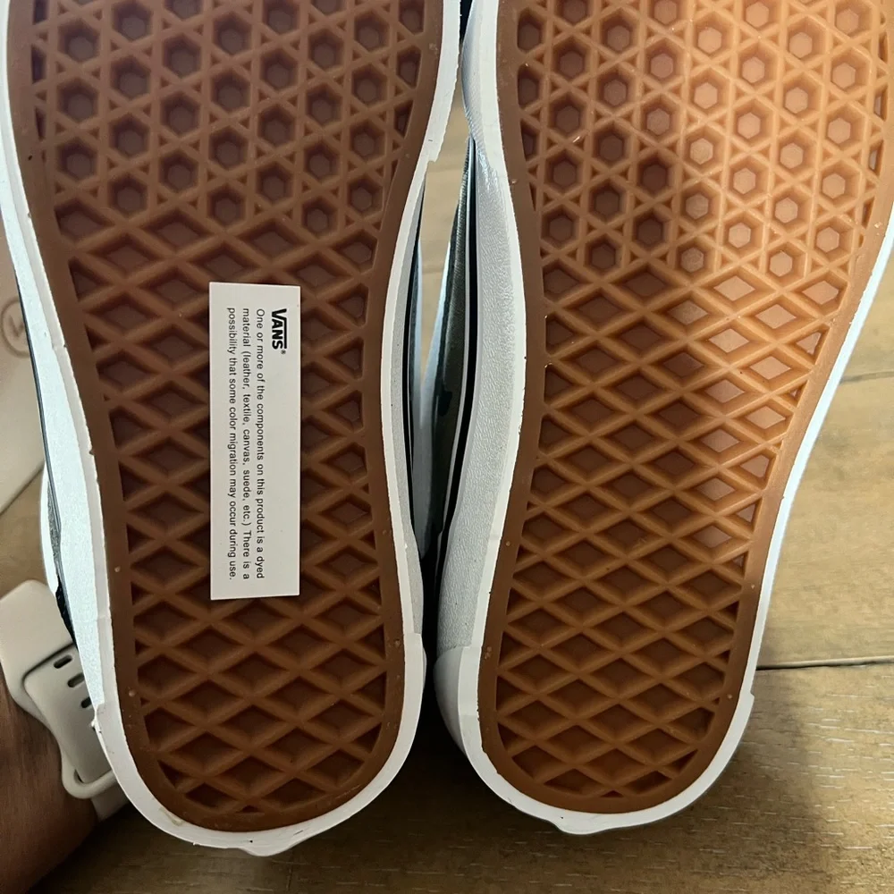 Kids Vans Camo Black/Green Slip-On Sneakers - Picture 6 of 7